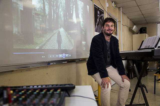 Julien Antona, professeur de musique