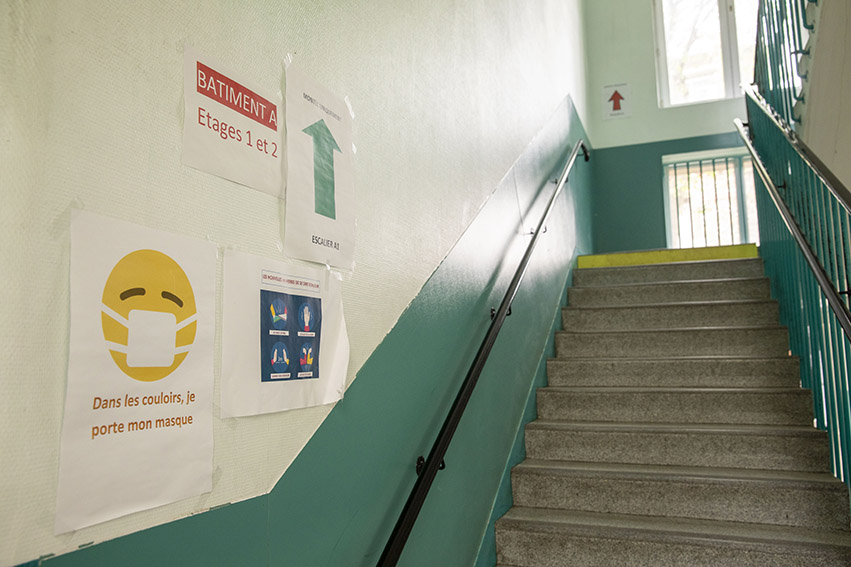 Cage d'escalier